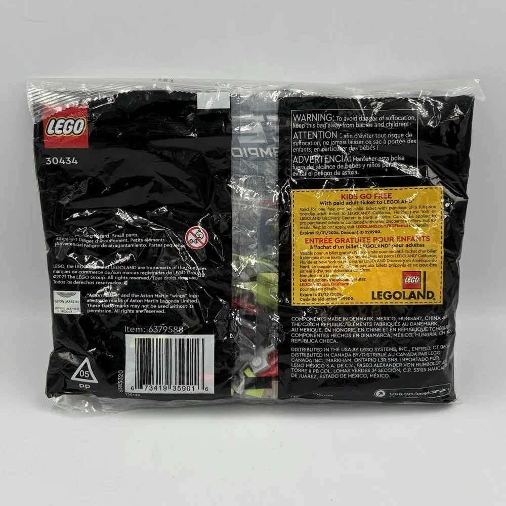 LEGO 30434 Aston Martin‎ Valkyrie AMR Pro New Sealed NOS